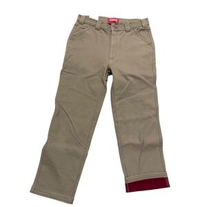 Coleman Men's Relaxed Fit Canvas Work Pants Tan Size 32W x 30L New with Tags